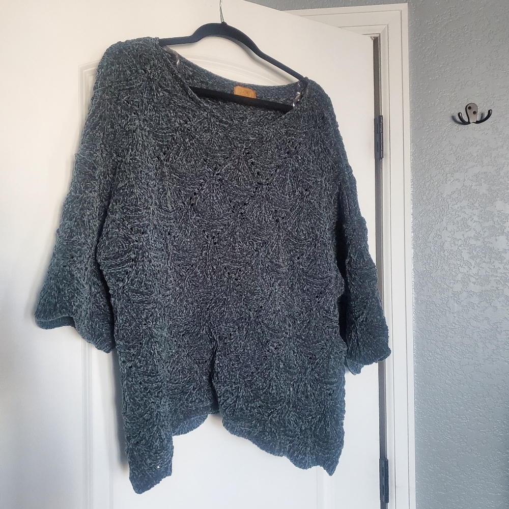 Small POL Green Sweater